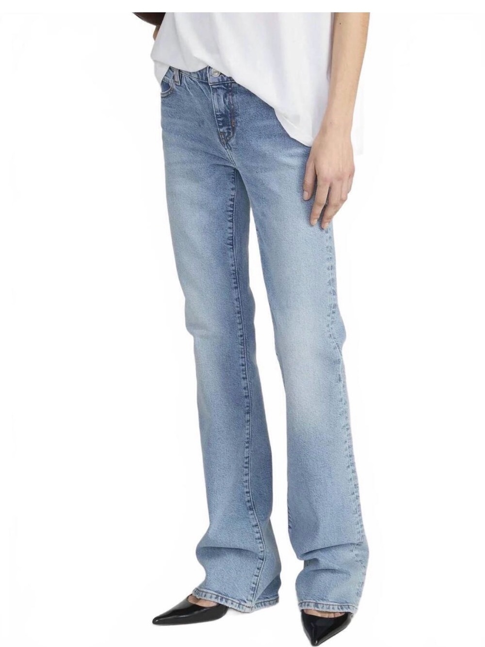 NWT Frame The Rodeo Low Rise Boot Cut jeans 🔥 - Picture 2 of 7